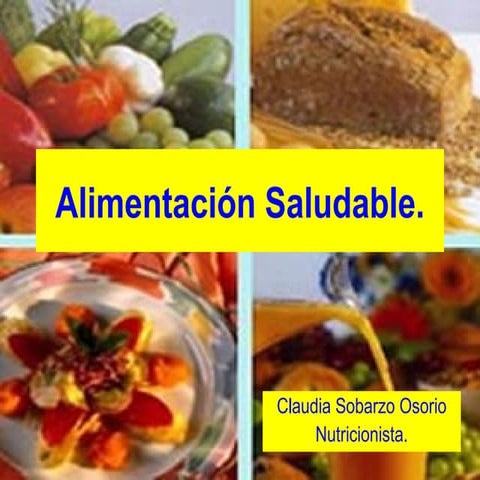 Alimentacion  saludable