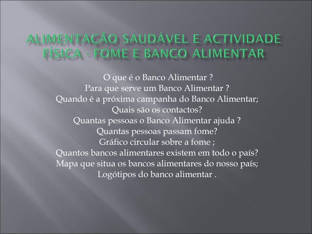 Alimentação saudável e actividade f...