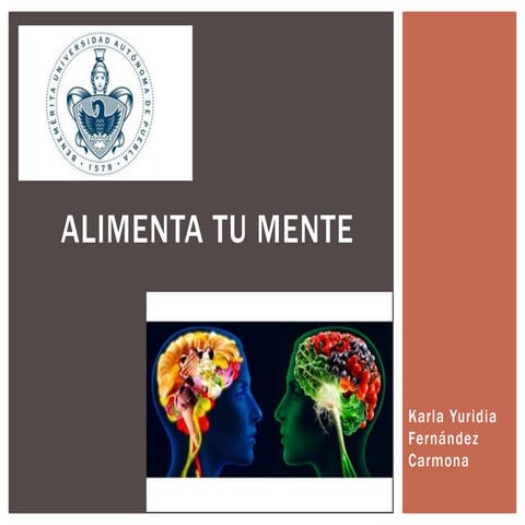 Alimenta tu mente | PPTX