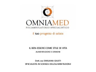 ALIMENTAZIONE E ORMONI