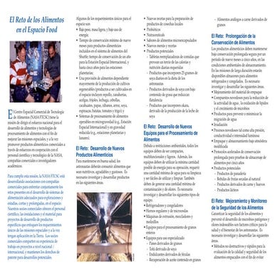 Alimentos espacio