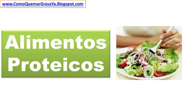 Alimentos proteicos