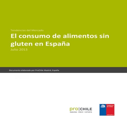 Alimentos sin gluten en españa