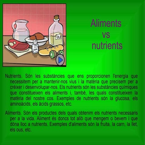 Alimentvsnutrient