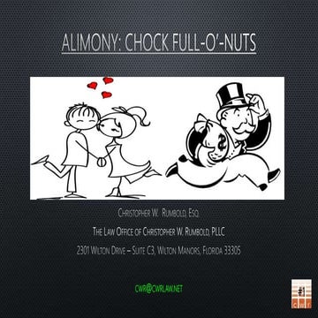 Alimony | PPTX