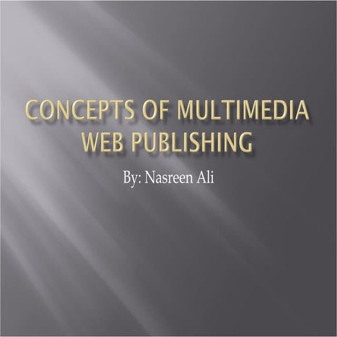 Multimedia Project Choices | KEY