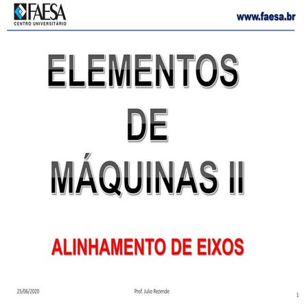 Alinhamento de eixos