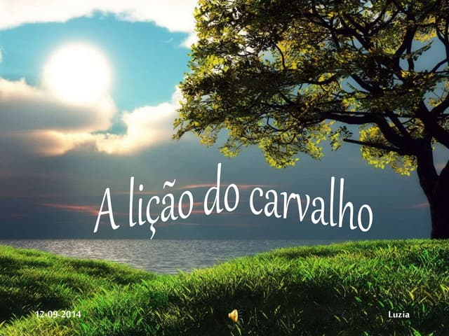 A lição do carvalho