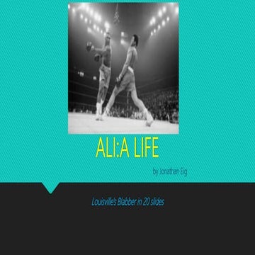 Muhammad Ali Courage Powerpoint | PPTX