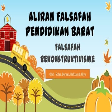 Aliran falsafah pendidikan barat