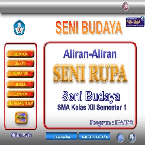 Aliran Seni Rupa Kelas XII Sem 1.ppt