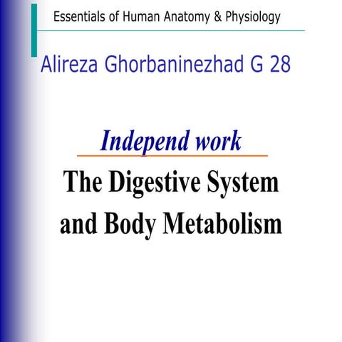Git system Anatomy & Physiology | PPTX