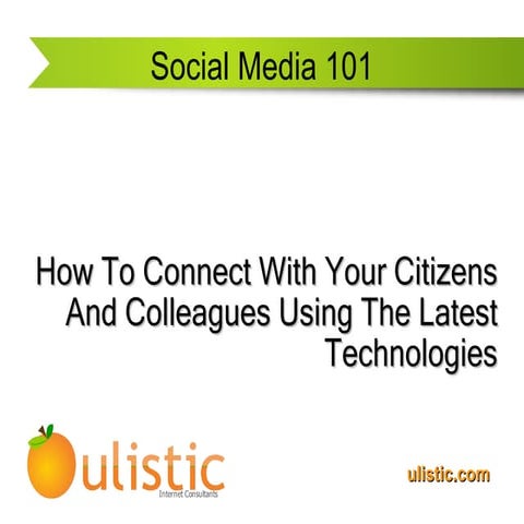 Ali Social Media Conference Edmonton - Introduction to Social Media