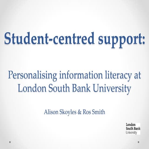 Alison Skoyles and Ros Smith LSBU