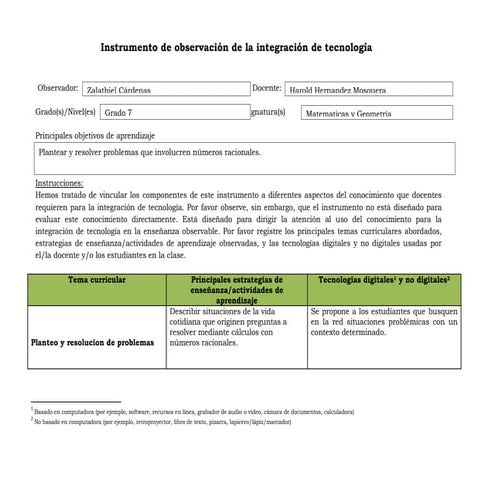 Alistamiento  proyecto