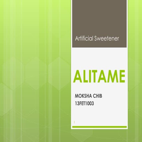 Alitame