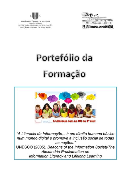 A Literacia com as TIC no 1º ciclo  