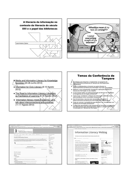 A literacia da informação no contex...