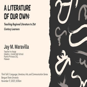 A Literature of our own [Autosaved].pptx