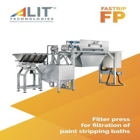 Fastrip FP - Filter press for filtration of paint stripping baths