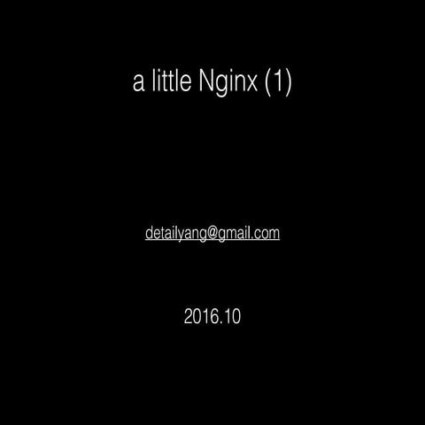 A little nginx (1)