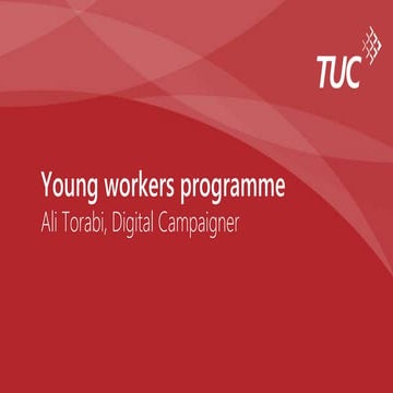 Young workers programme
