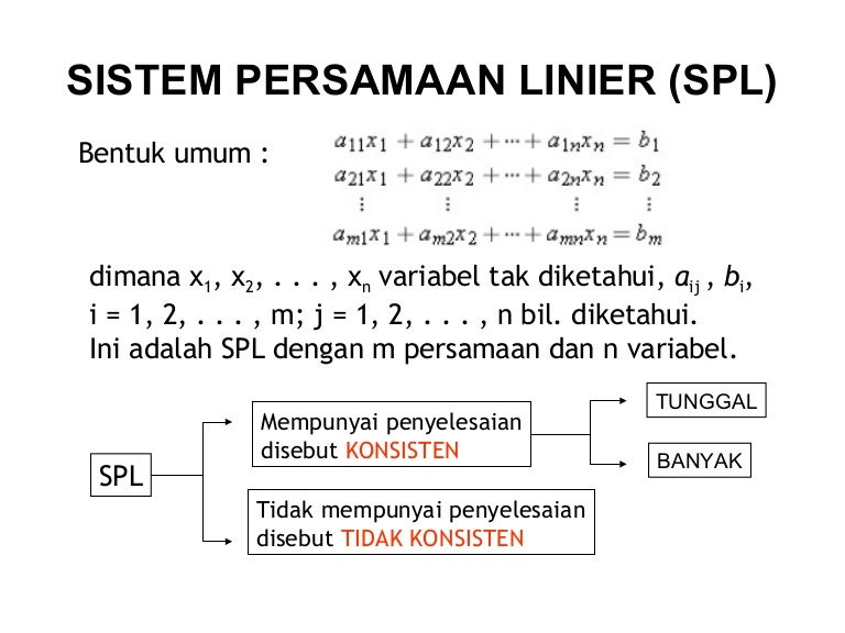 Aljabar Linier Matriks1