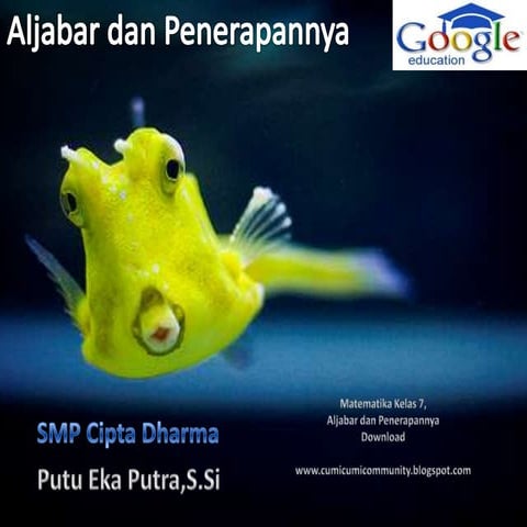 Aljabar kelas 7