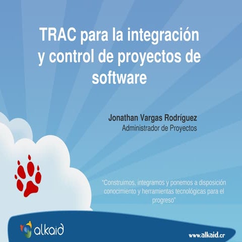 ALKAID - Gestión de proyectos de software con Trac