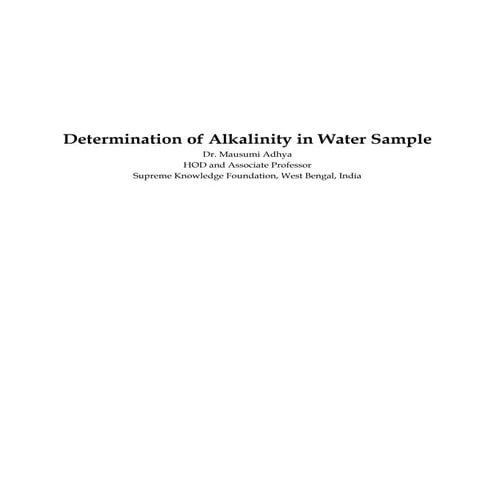 Alkalinity of given water sample.pdf