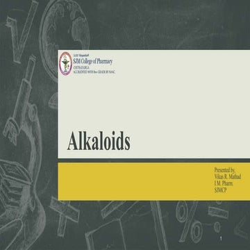 Alkaloids