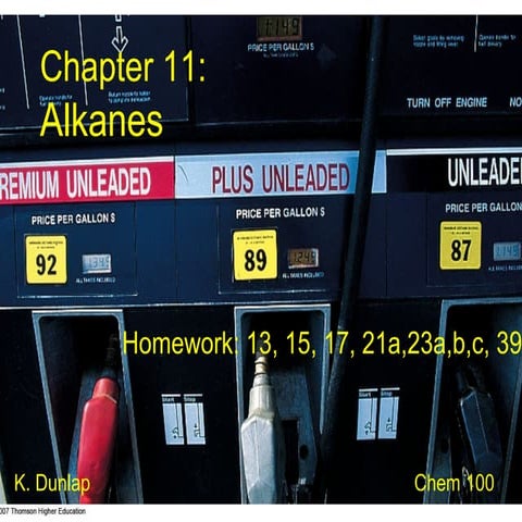 Alkanes