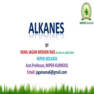 Alkanes