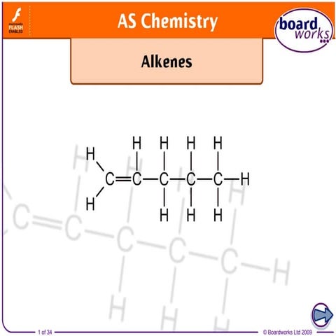 Alkenes Hydrocarbon and its reaction mechanism