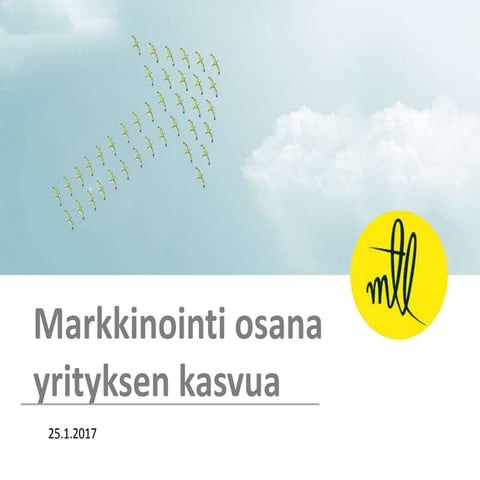 Markkinointi osana yrityksen kasvua