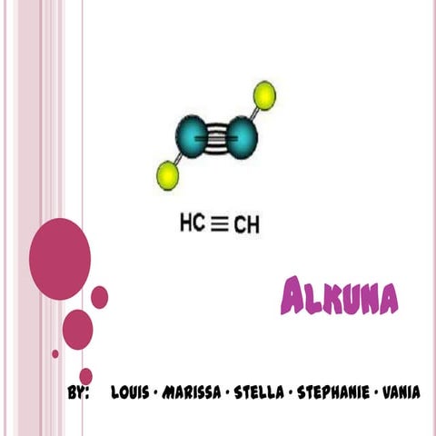 Ppt alkena dan alkuna | PPTX