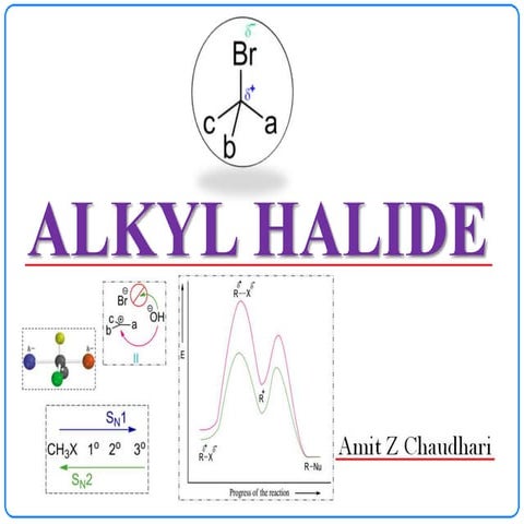 Alkyl halide organic chemistry    b. pharm.