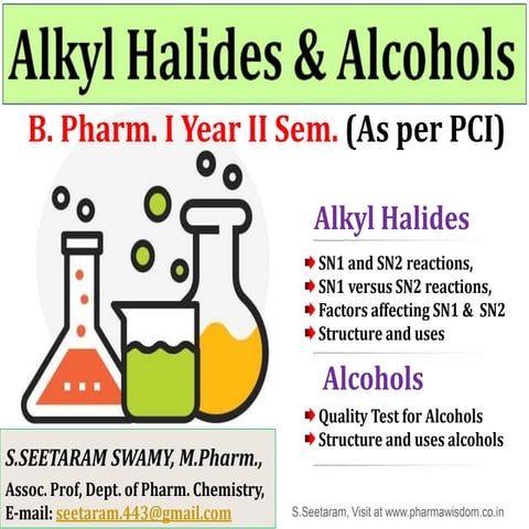 Alkyl Halides and Alcohols