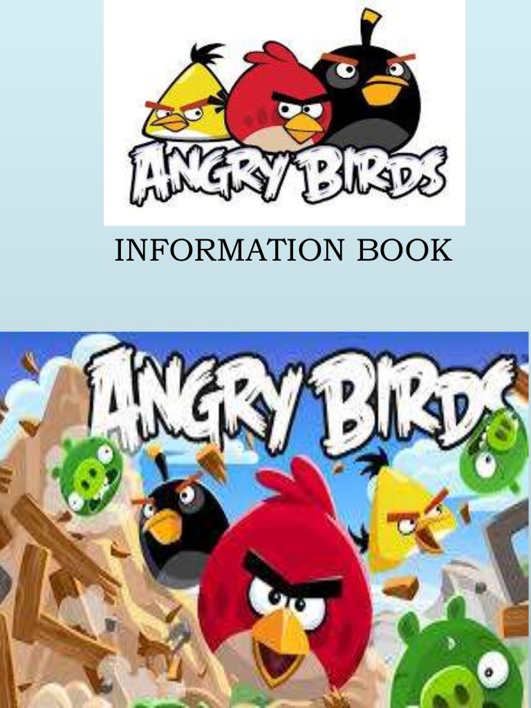 Angry Birds Information Book Covers