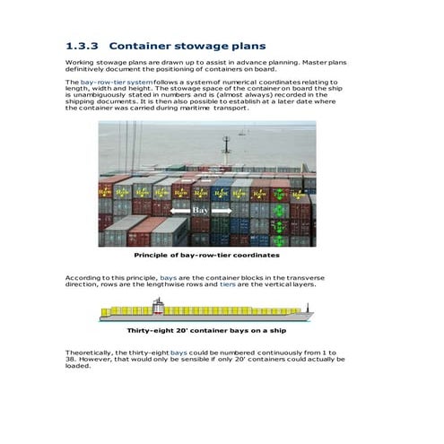 Efficient Stowage Planning | PPTX
