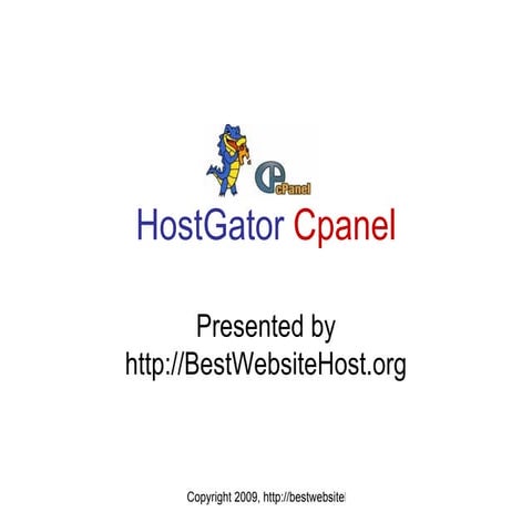 All About Hostgator Cpanel