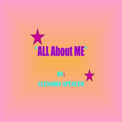 All About Me.Ppt 2