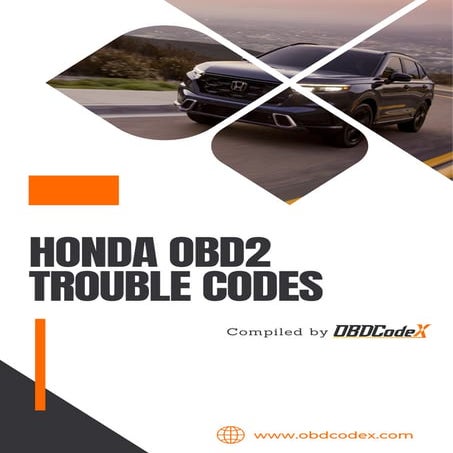 All Honda OBD2 Trouble Codes List – OBDCodex