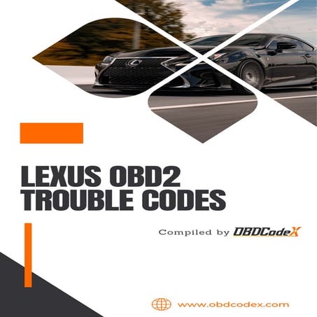 All Lexus OBD2 Trouble Codes List – OBDCodex