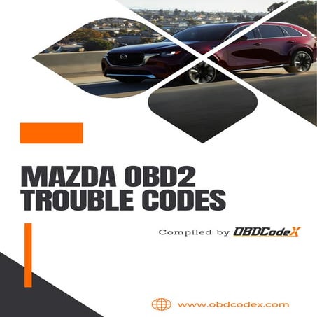 All Mazda OBD2 Trouble Codes List – OBDCodex