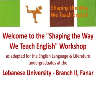 Shaping the Way We Teach English at...