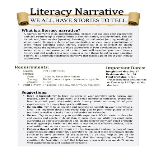 All WRIT1110-projects