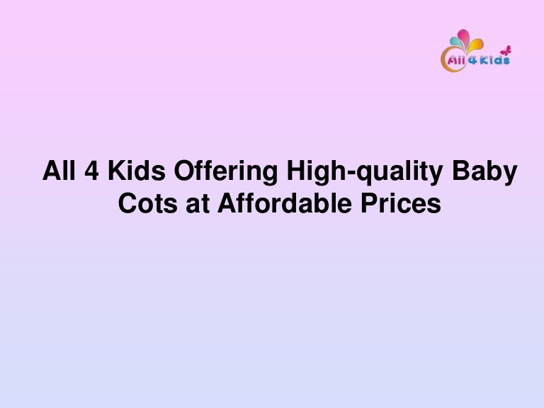 affordable baby cots