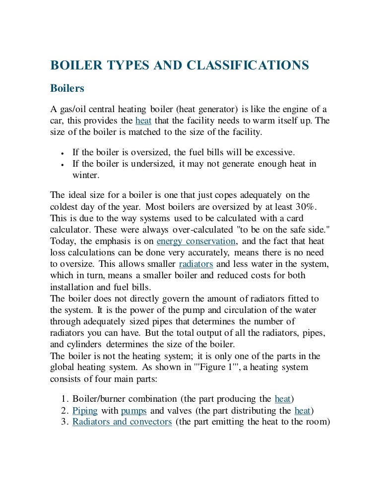 All About Boilers Complete Basics Classification Of Boilers Types All About Boilers Complete Basics Classification Of Boilers Types