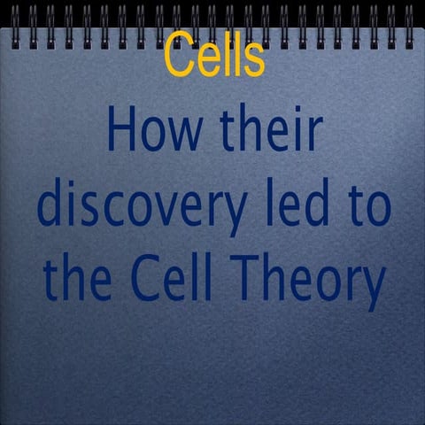 All about cells